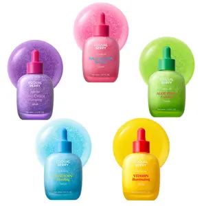 EQQUALBERRY Hyaltoin Flooding Smoothie Serum delivers deep hydration. This Korean serum has 11 hyaluronic acids, ectoine, glacier water & 5 ceramides to strengthen skin barrier and give you a fresh, dewy glow. 1.01oz/30ml.