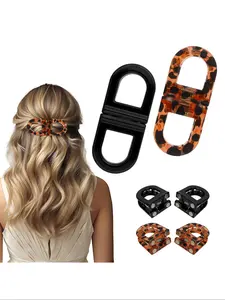 Magnetic Hair Clips for Women - Strong Hold No-Slip No Crease 2-in-1 Hair Styling Clips, Gentle on All Hair Types for Easy Everyday Hairstyles, Hair Claw, Adjustable Clips