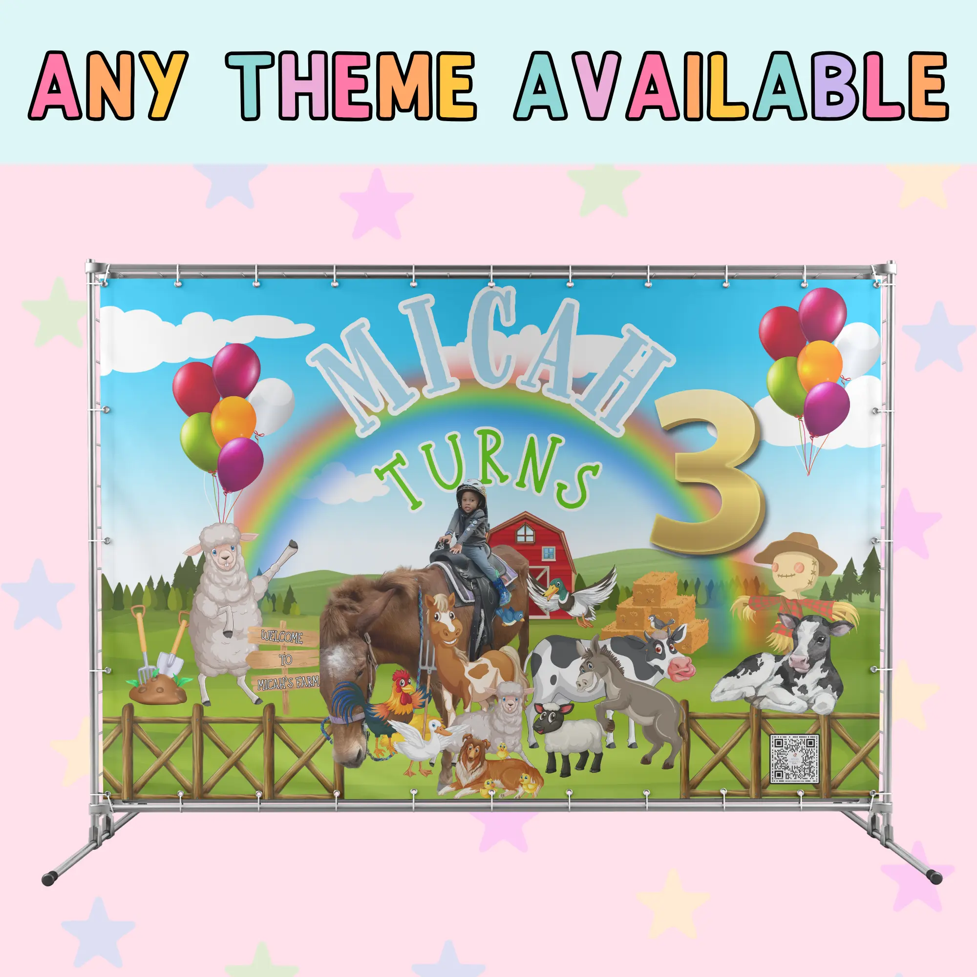 Custom Backdrop