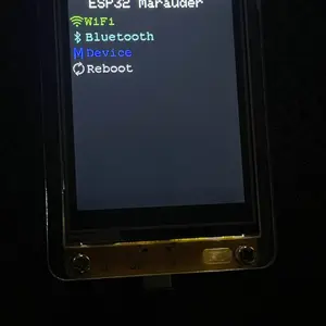ESP32 Mar-x-auder WI-FI + Bluetooth Network Monitor with 2.8" Touch Screen Display and RSSI Data Readout Features
