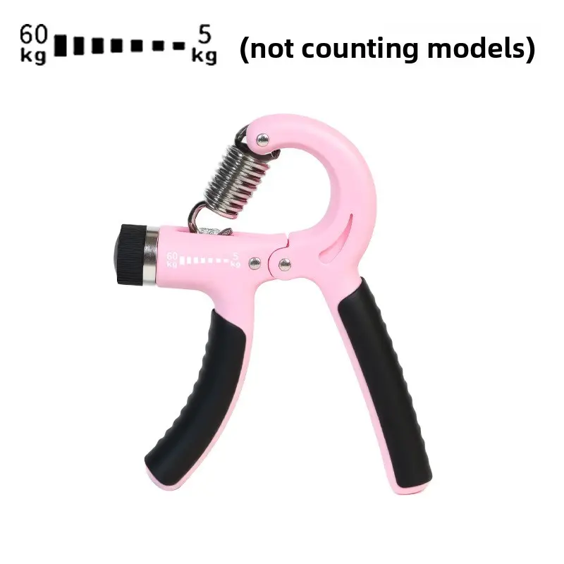 Girl's Pink 60kg Coated Dumbbell - Non-counting