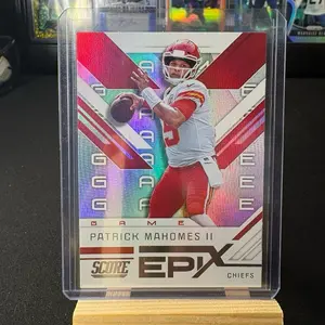 2019 Panini Score Epix Game Foil #EG-3 Patrick Mahomes II Chiefs