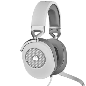 HS65 SURROUND Wired Gaming Headset — White