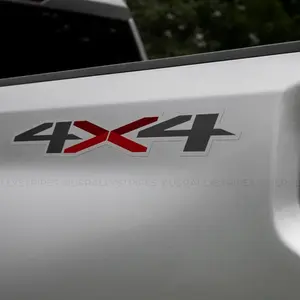 Set of 2: 4x4 decal 2019-2021 Chevrolet Silverado 1500 Next Gen