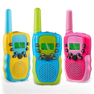 Family Walkie Talkies for Kids 3 Pack, Girls Toys Age 6-8 8-10 Birthday Gifts, Indoor Play, Outdoor Camping & Hiking, Toddler Walkie Talkies Age 3-5, Easy to Use, 22 Channels, 3 Miles Range