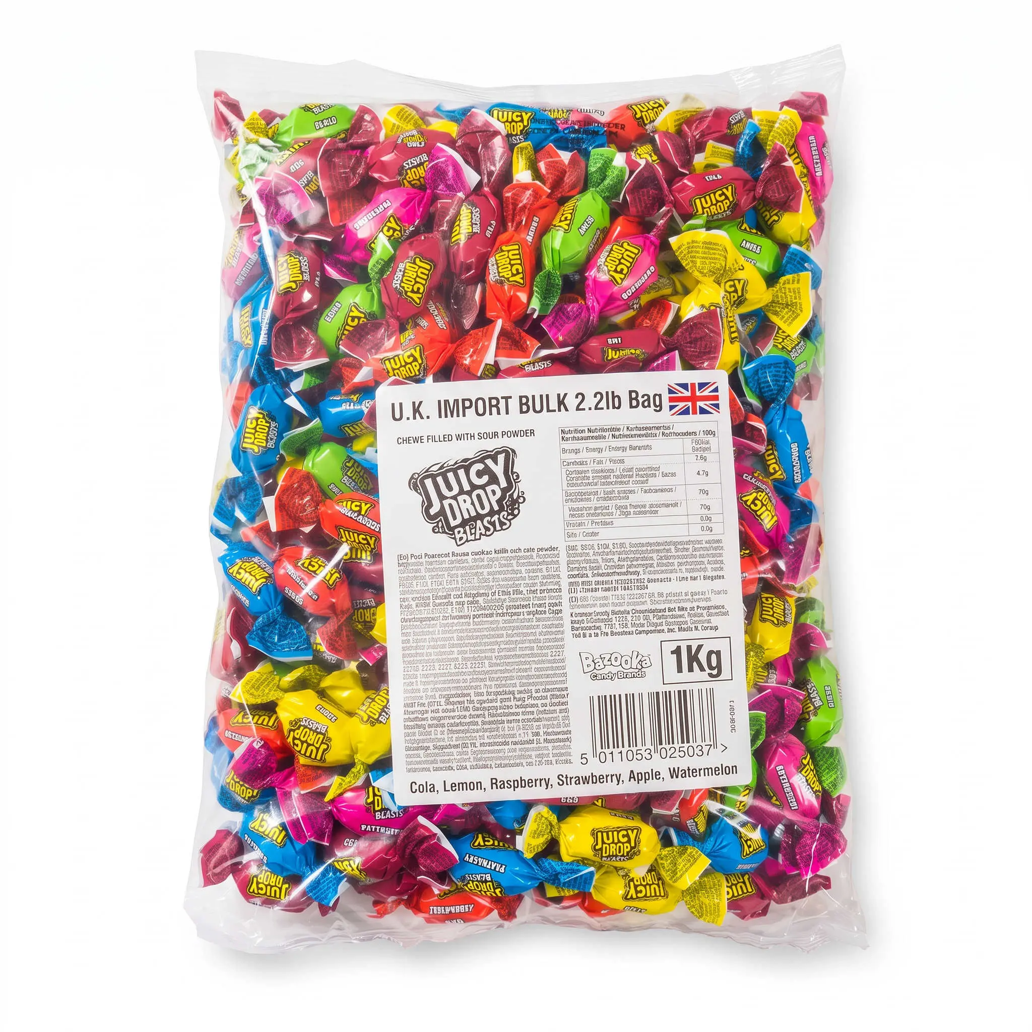 Juicy Drop UK Imported Candy | Blasts, Tropical Blasts, Gummy Dippers & Gummies | Choose Your Pack