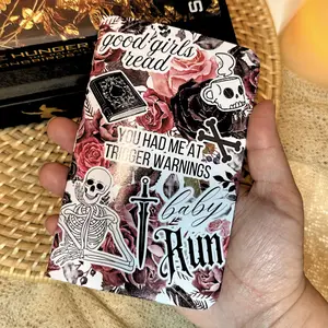 Dark Romance Reading Log Pocket Sized Journal Book Tracker New Reader Mini Book Diary for Reader Gift Book Club TBR Tracker Book Lover Gift