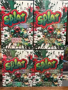 Splat Holiday Football cards 2025
