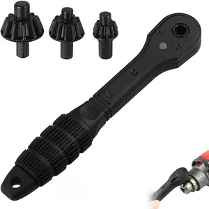 3-in-1 Ratchet Drill Chuck Key Wrench,Mini Ratchet Drills Chuck Spanner, Universal Chucks Key Replacement Tool for Drill, Wrench Drill Keys Chucks For Electric Drills And Power Tools
