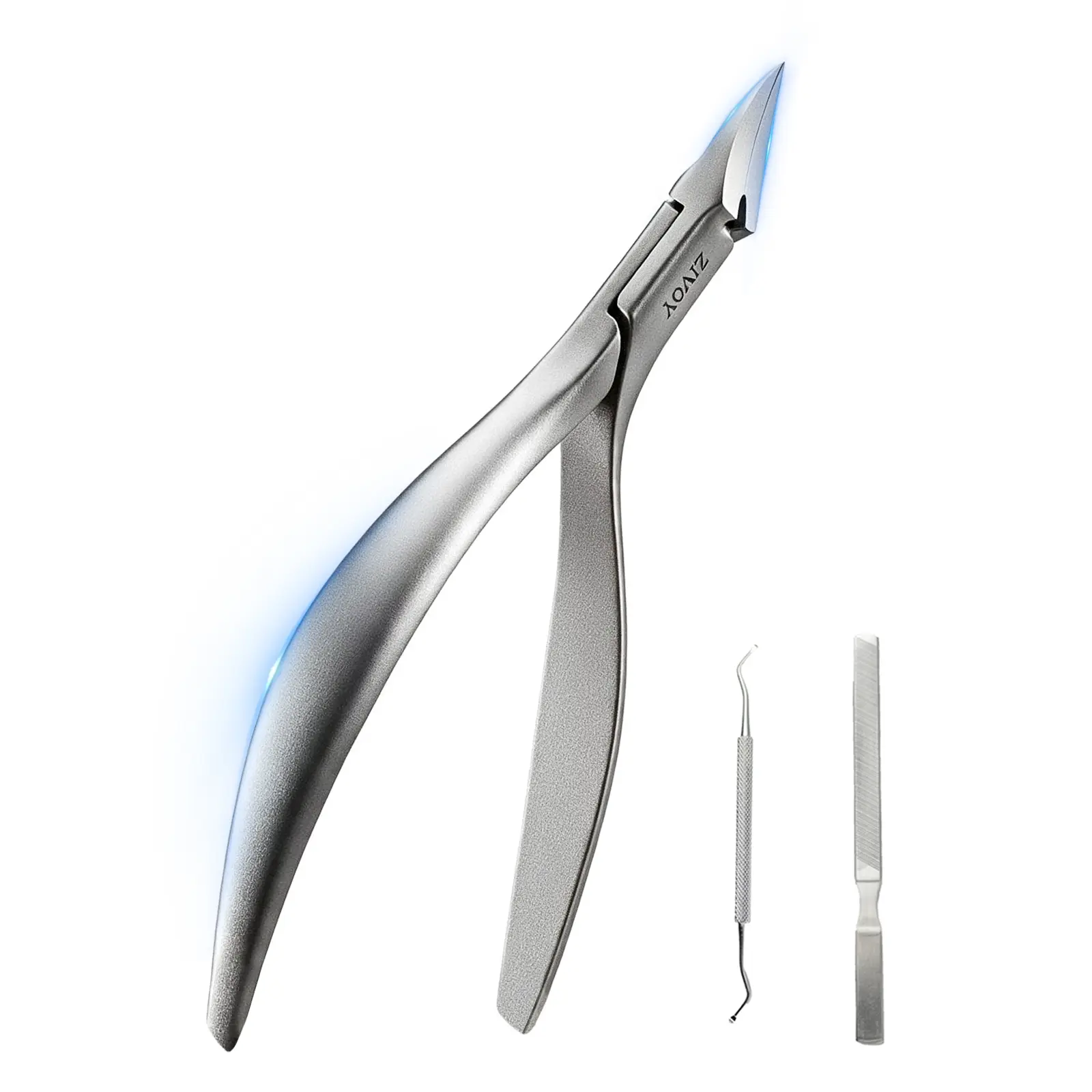 Zivoy Professional Nail Cutter - Swan-Inspired Manicure Clippers, Ultra-Sharp Angled Stainless Steel Eagle-Beak Groove Pliers, Personal Use Removal Pedicure Tool for Ingrown Toenails with Precision and Ease of Use