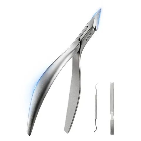 Zivoy Professional Nail Cutter - Swan-Inspired Manicure Clippers, Ultra-Sharp Angled Stainless Steel Eagle-Beak Groove Pliers, Personal Use Removal Pedicure Tool for Ingrown Toenails with Precision and Ease of Use