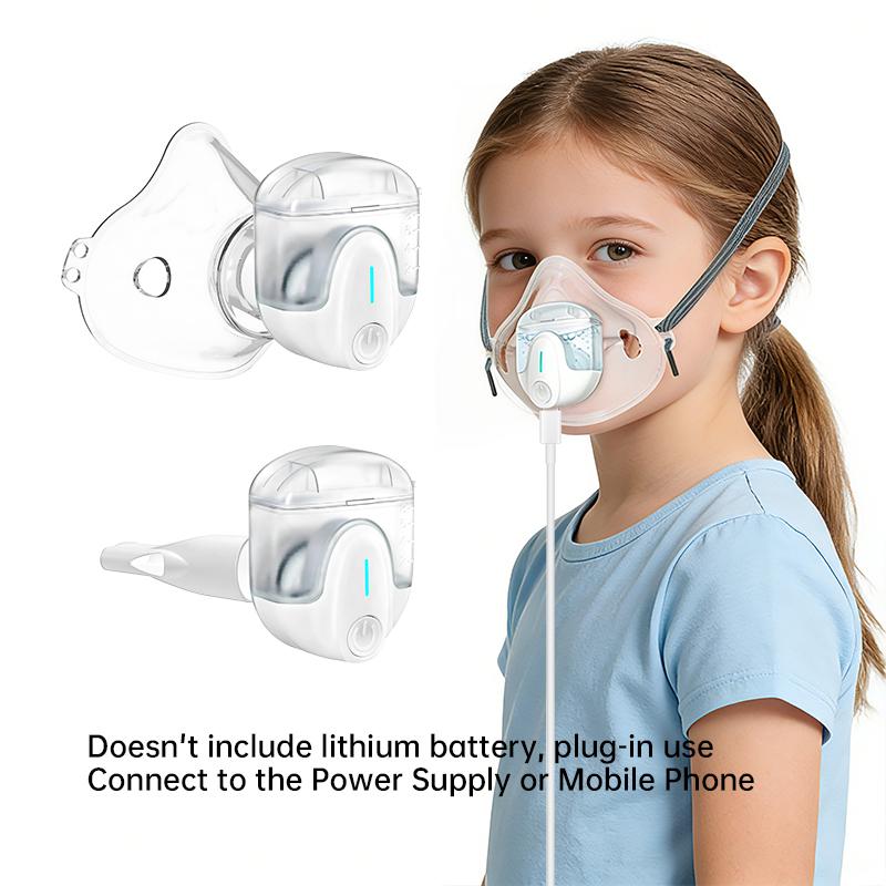Portable Nebulizer Machine Suitable for Adults & Kids with 2 Masks & Mouthpiece - Atomizer for Home, Travel,, COPD