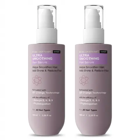 Ultra Smoothing Serum with Phytosqualane & Vitamin E - 100 ml | Pack of 2