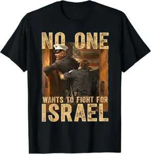 Brian McGinnis No One Wants to Fight For Isr Shirt