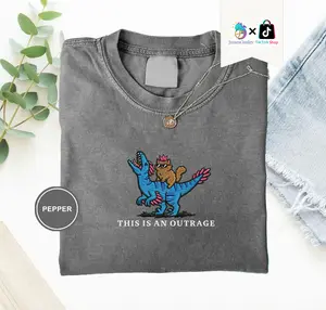 Embroidered Princess Shirt, Fantasy Book Reader Geeky Cat Lover Tshirt.
