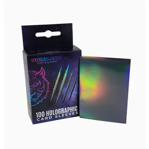 Prismatic Defender - Holographic Card Sleeves - Standard Size - 3 Foil Designs