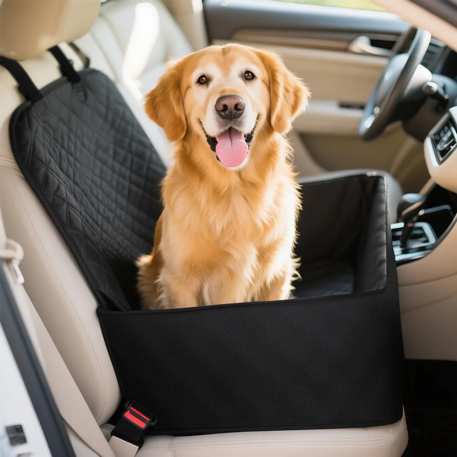 Waterproof Pet Car Seat Cushion for Dogs and Cats