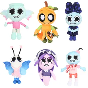 2025@Cute Dandy’s World Gourdy Plush Toys XMAS Game Pumpkin Stuffed Doll Birthday Holiday Gifts Toys for Room Decoration***