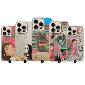 Spirited Away Phone Case – Studio Ghibli Cover for iPhone 16 Pro Max, 15, 14, 13