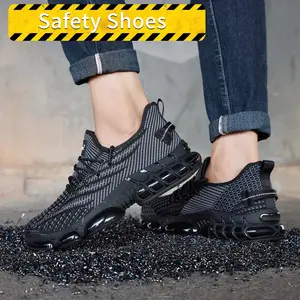 Steel Toe Sneakers for Men Lightweight Safety Shoes Composite Toe  Work Shoes Comfortable  Puncture Proof Indestructible Shoes outdoor work