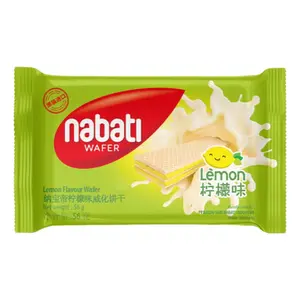 Nabati Wafer Biscuits - Lemon 56g (Indonesia)