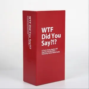 Hilarious Adult Party Card Game, Board Game, Wtf Did You Say!?, Funny Group Game for Friends & Game Nights, Includes over 500 Cards