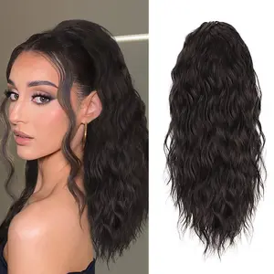 Vigorous Beauty 18/26/30 inch Claw Clip Ponytail Extension Soft Curly Clip in Hairpieces for Women Daily Wear