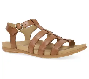 Dansko Janice Tan Calf Leather Sandal