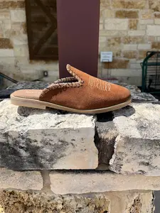 Roper Brown Boot Stitch Mule