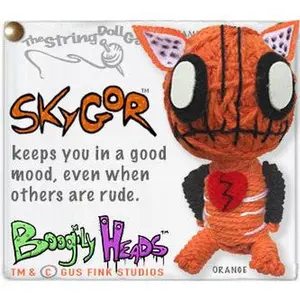 Skygor String Doll Keychain - Bag Charm - Gus Fink Boogily Heads