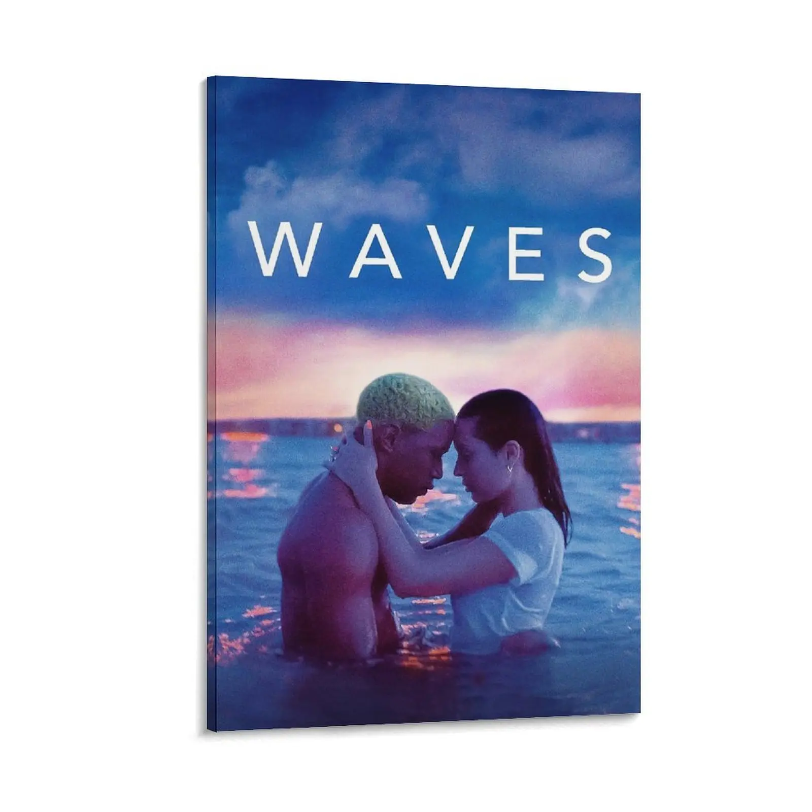 Waves Movie Poster (3) Canvas Poster Bedroom Decor Sports Landscape Office Room Decor Gift