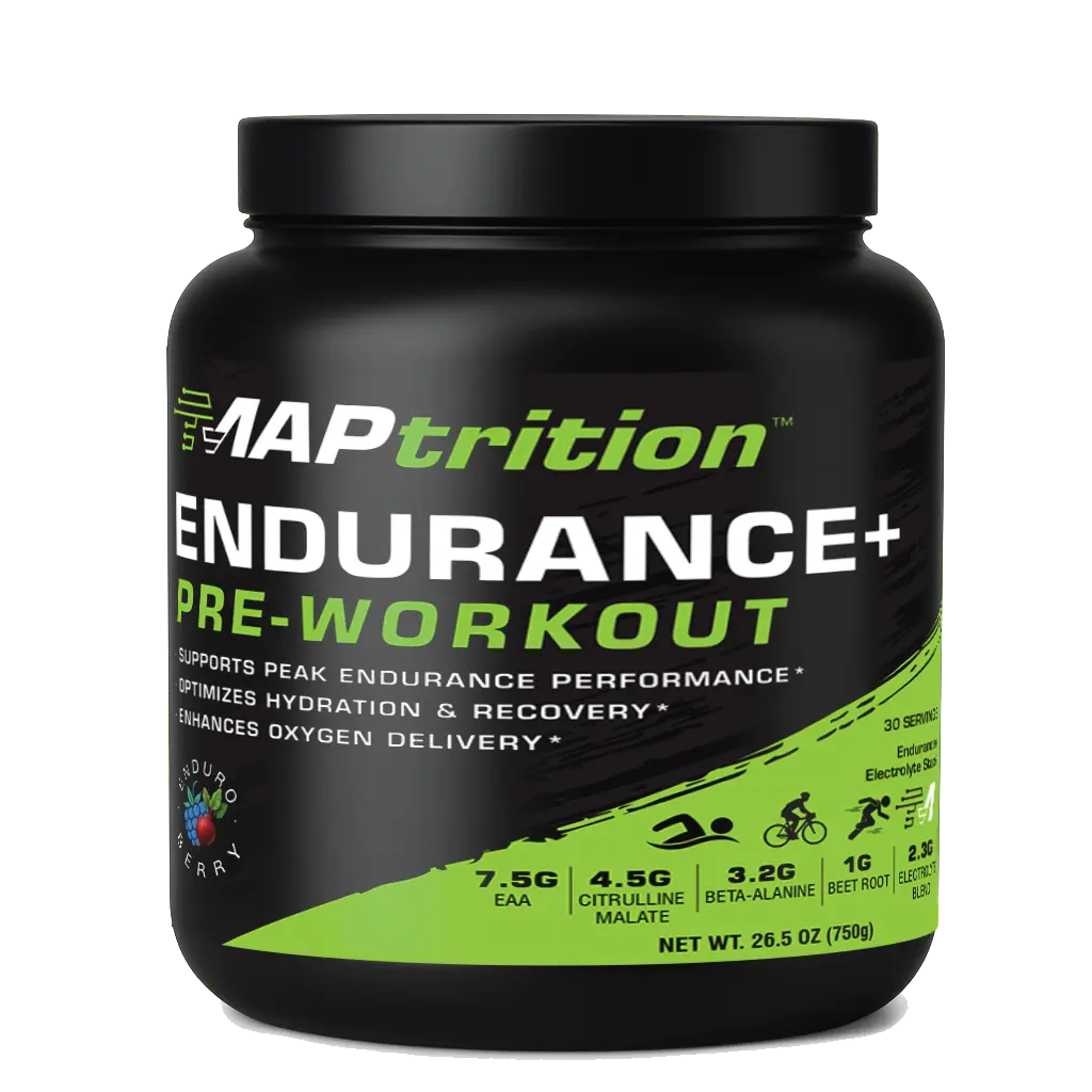 MAPtrition ENDURANCE+ Pre-workout - Caffeine-Free Supports Peak Performance Blend
