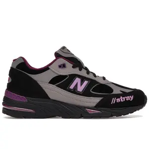 New Balance Men's 991 Stray Rats Black, from StockX