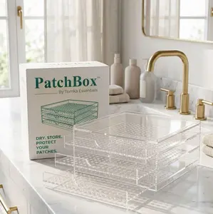 How to dry silicone wrinkle patches properly (no more dust + bacteria). PatchBox solves it.