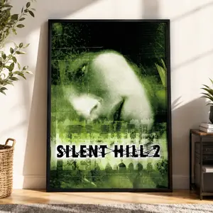 Silence Hill 3 Canvas Poster |   Premium Horror Game Wall Art – Perfect Gift for Gamers & Fans