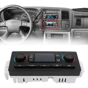 Dasbecan 599-211XD AC Climate Control Module Compatible with 2003-2004 Cadillac Escalade Chevrolet Avalanche Silverado Suburban Tahoe GMC Sierra Yukon Replace # 10367041 10367042
