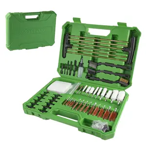 #JumpstartSale MOSSY OAK Universal Gun Cleaning Kit, Metal Brushes Gun Cleaning Tool Set with Travel Size Portable Case for Pistols Hunting Handgun Shot Guns