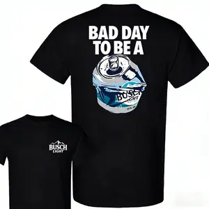 Bad Day to Be a Busch Light T-Shirt, Double-Sided ClassicTee for Men & Women, Funny Beer Lover Gift, Casual Party Shirt Menswear  Tee  Basic Everyday Top  Relaxed Fit Loose Casual