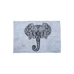 Elephant Mandala Tapestry