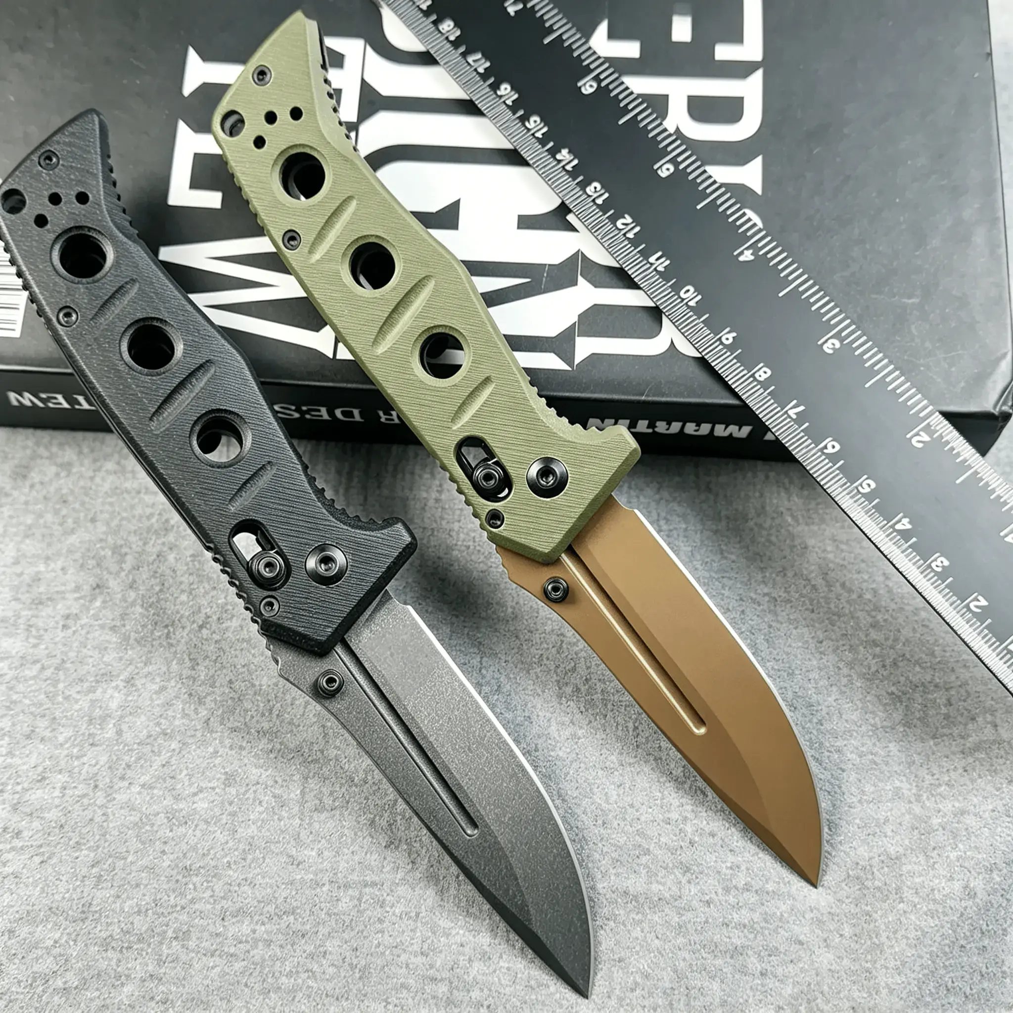 H273 Compact Tactical EDC Knife - Extremely Sharp Multi-Use Tool for Outdoor Camping, Kitchen Prep | Car Interior Decoration Gift Set for Couples