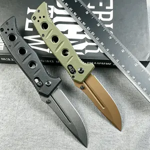H273 Compact Tactical EDC Knife - Extremely Sharp Multi-Use Tool for Outdoor Camping, Kitchen Prep | Car Interior Decoration Gift Set for Couples