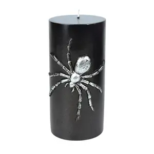 Bleeding Pillar Candle 3x3x6 in-13.4 Oz /Halloween/ Spooky/ Decor/ Decoration