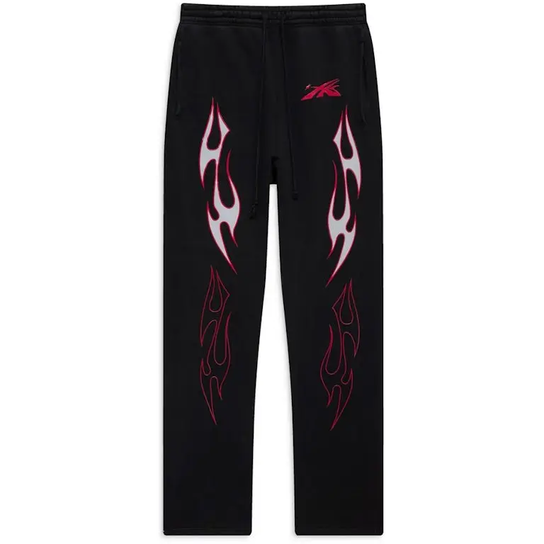 Hellstar Sports Future Flame Sweatpants Black