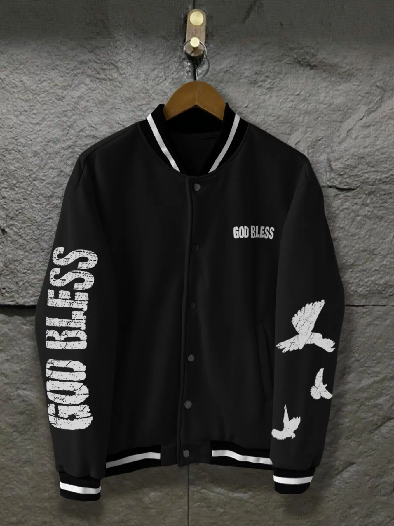 Trappak Xachur New Bomber Baseball Jacket, Unisex Fashion School Team Jacket, Stylish and Comfortable Outerwear, Spring & Fall