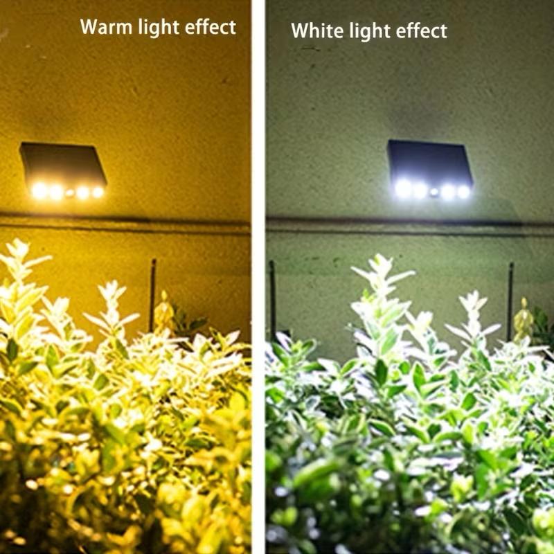 Wall Lights for Home Use, Designed for Outdoor Safety with an IP65 Rating, Featuring Sensing And Automatic Operation, Resembling a Camera, Offering Warm White And Dual Color Options, Ideal for Illuminating Yards, Terraces, Patios