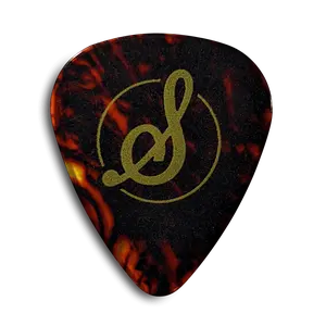 Stringjoy Heavy 1.0mm Tortoise Celluloid Picks - 10 Pack