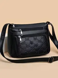 Women's Atmosphere Shoulder Bag Soft Leather Feeling Single Crossbody Bag For Travel,Work,Party,Hiking ,shopping,Gift For Mother,wife