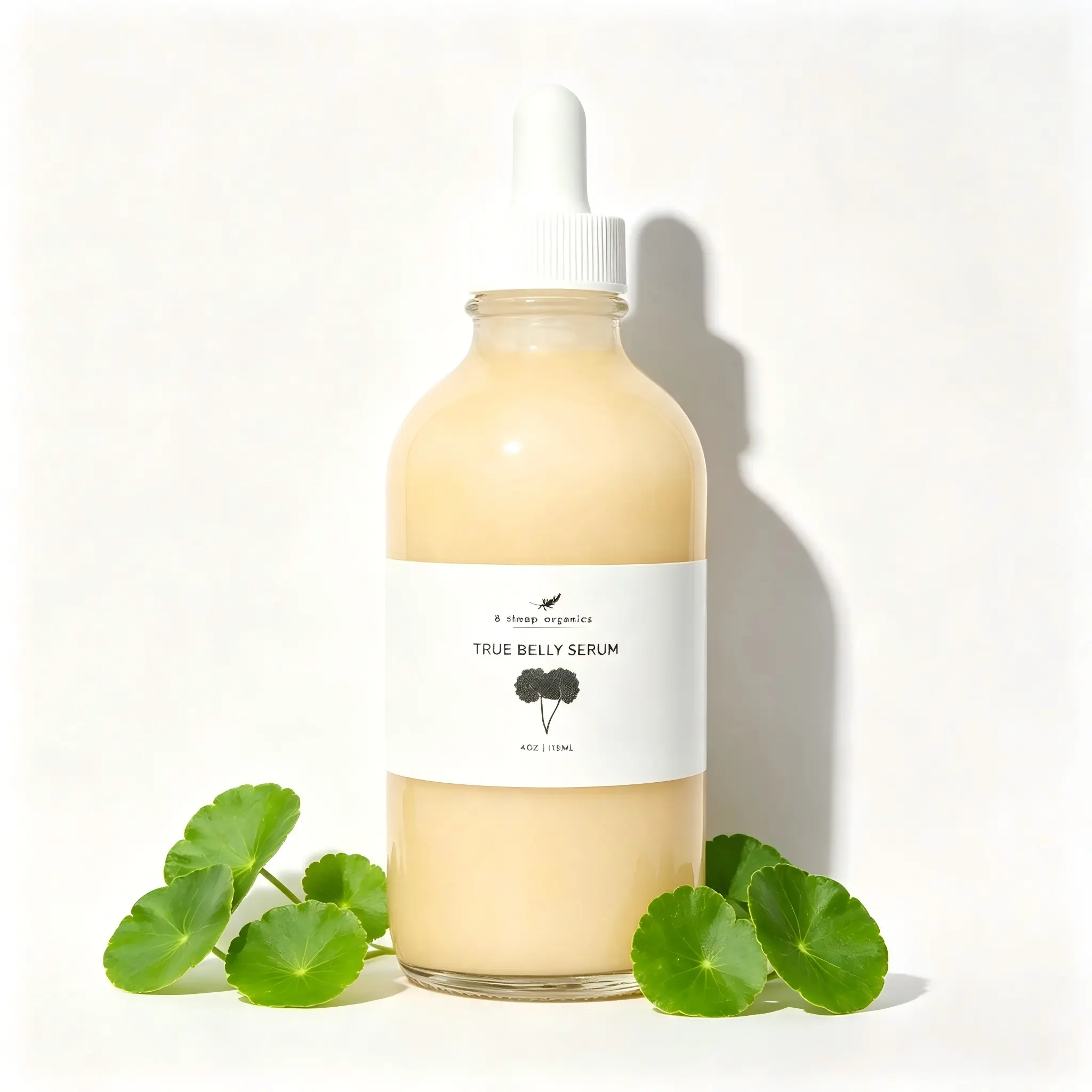 8 Sheep Organics True Belly Serum , Pregnancy Stretch Mark Removal Serum, Centella Asiatica Belly Oil for Prevent & Fade Stretch Marks, Hydrating Firming Body Serum for Maternity Skin Care, 118ml