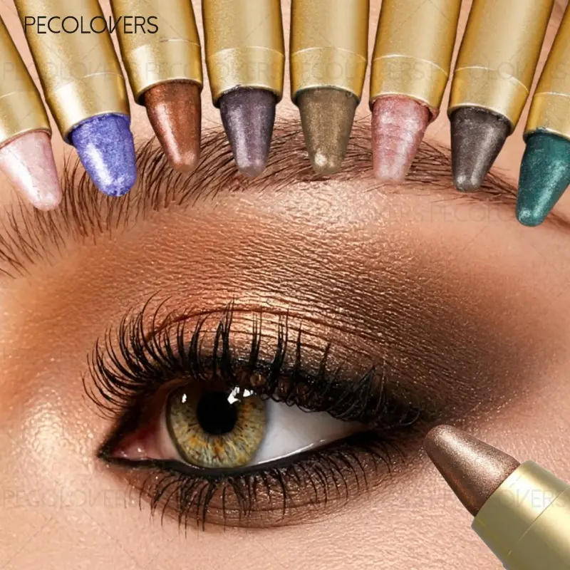 1pc Velvet Matte Shadow Stick - 24H Waterproof Sweat-Proof Longwear, Crease-Resistant Smudge-Proof, Perfect for Date Night & Party Glam - Professional Eye Makeup Pencil Eyeshadow Stick