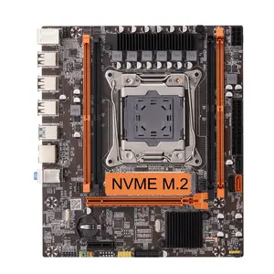 X99 Computer Motherboard DDR4 Server M-ATX B85 Series Chip PCI-E X16 3.0 LGA2011-3 100M/Gigabit Network Card NVME M.2 Interface 214x186MM